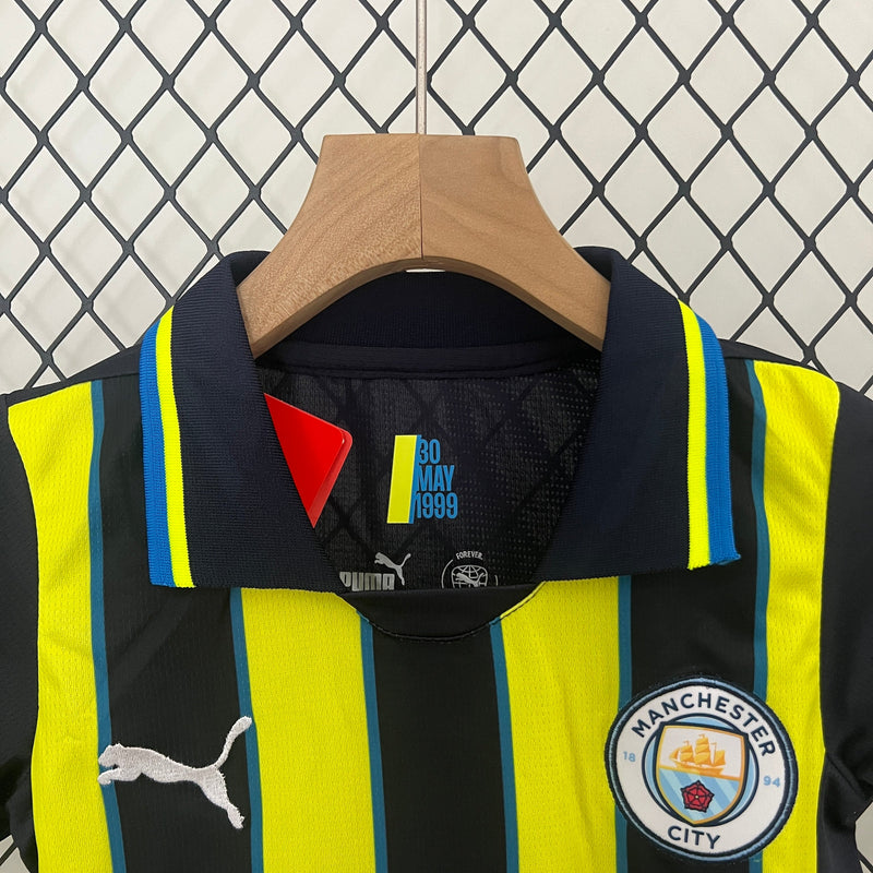 Conjunto Infantil Manchester City 2024/25 - Away