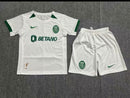 Conjunto Infantil Sporting 2024 - Home - Branco Taça das Taças