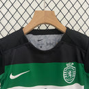 Conjunto Infantil Sporting 2024/25- Home - Verde