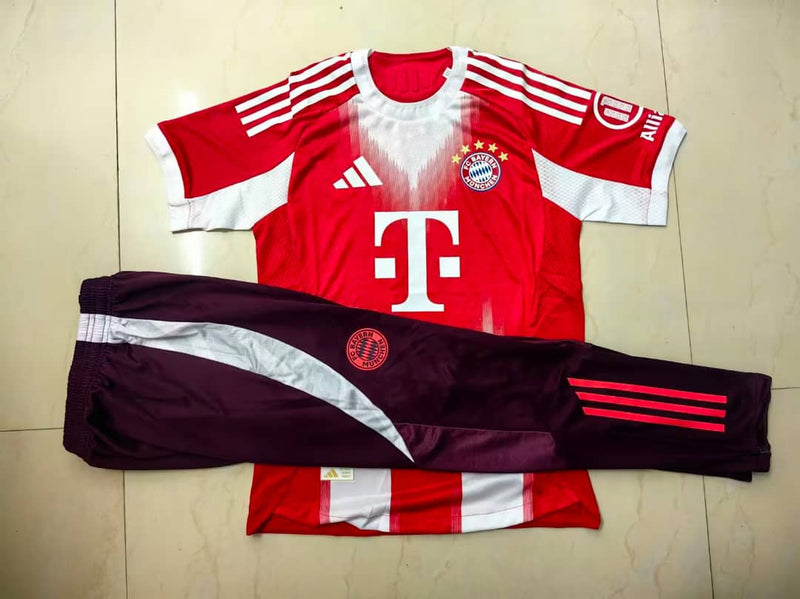 Bayern Munich Home 25/26  Trainingsanzüge Set