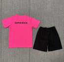 Conjunto Infantil Sporting Pink October 2024/25