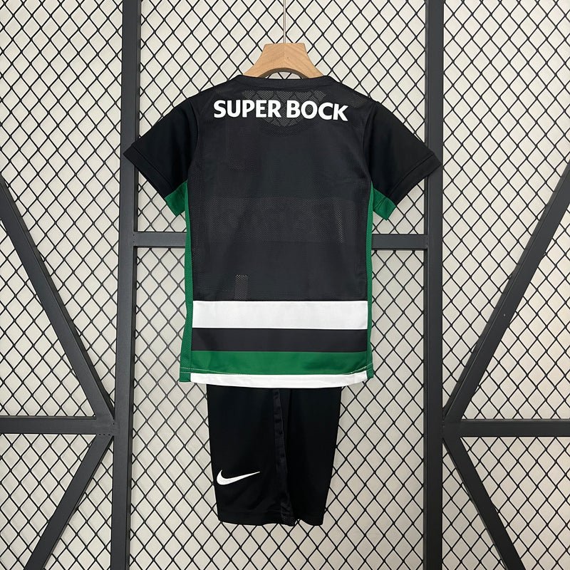 Conjunto Infantil Sporting 2024/25- Home - Verde