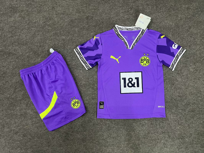 Borussia Dortmund  Goalkeeper Purple 25/26 Kids