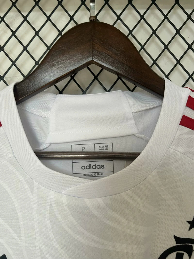 Camisola Flamengo Branca 2024/2025 Lançamento