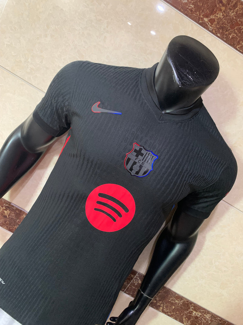 Barcelona Versão Jogador II Preta 24/25- Away